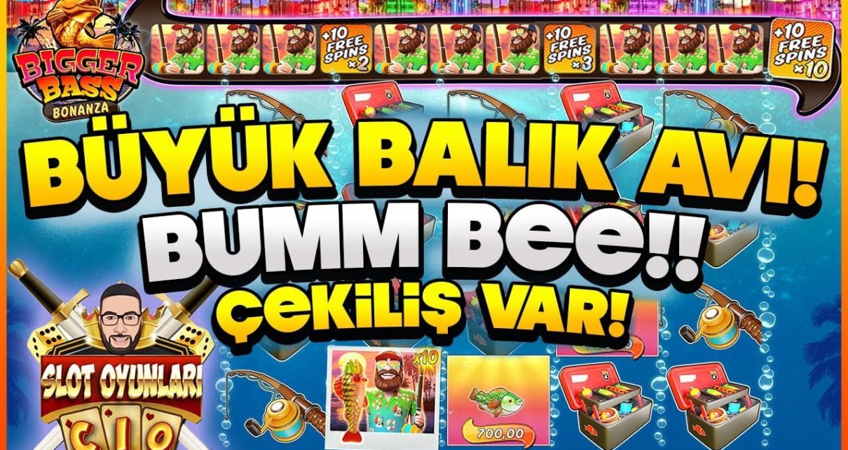 SLOT OYUNLARI ? BIGGER BASS BONANZA 10X'E YOLCULUK ? 1000TL NAKİT ÖDÜL ?ı