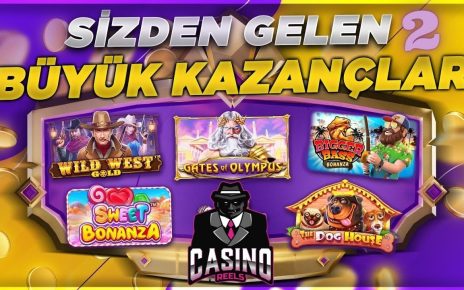 SLOT OYUNLARI – SİZDEN GELEN REKOR KAZANÇLAR 2 – #casino #slot #slotoyunları