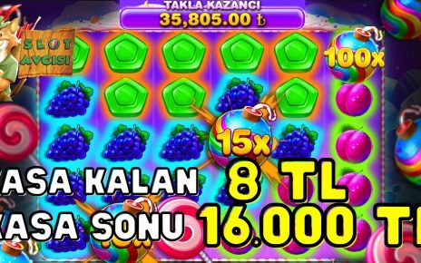 ?SWEET BONANZA?BÜTÜN KASAYI BASTIK❗MÜKEMMEL KAZANÇ?? #Slot #Casino #Sweetbonanza #Taktik #100X #50X