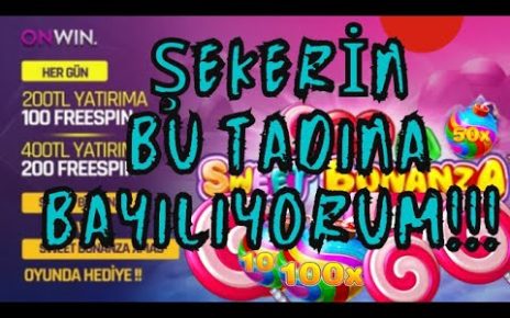 SWEETBONANZA|| YİNE TADINDAN YENMİYOR ?#slotoyunları #sweetbonanza #slot #casino