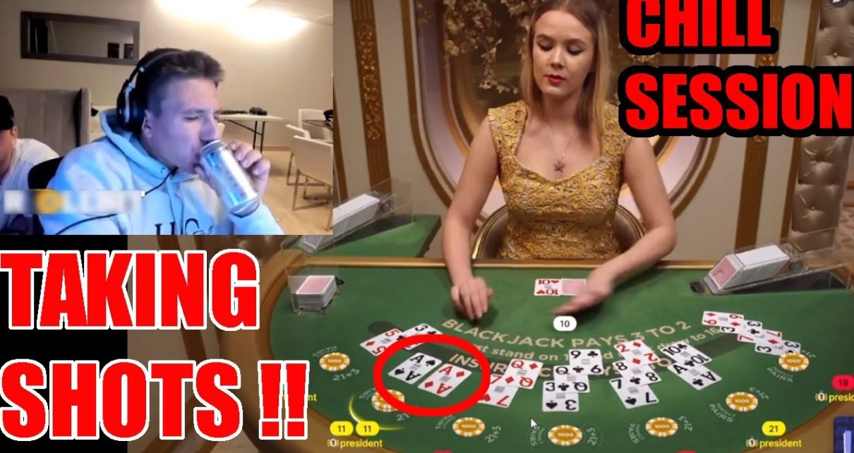 SteveWillDoIt Gambling | High Stakes BlackJack | Chill Session