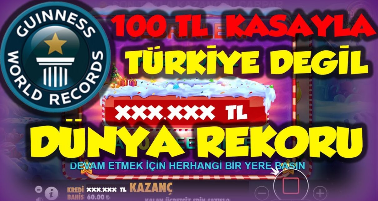 Sweet Bonanza | 100TL Kasayla REKOR! | #PaparaÇekilişi #SlotVideoları #Slotİzle #KüçükKasaSlot