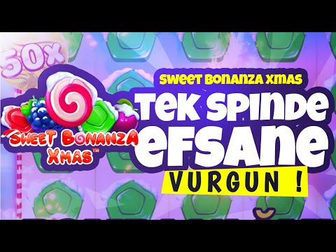 Sweet Bonanza Xmas | Olayı Tek Spinde Bitiriyoruz 35.000 TL Kazanç