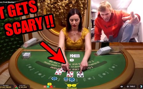 The SCARIEST BlackJack Session | Xposed Gambling