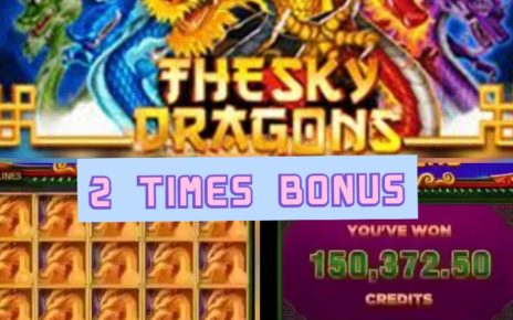 The sky dragon bet 12.50 win 150,372.50 online casino bmy88