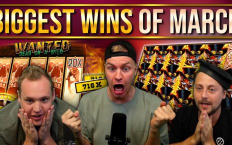 Top 10 BIGGEST Slot & Casino Wins of March!