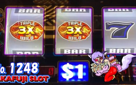 Triple Wild Dragon Slot Machine 1/2? 3 Reel, 9 Lines, Max Bet  @YAAMAVA Casino 赤富士スロット