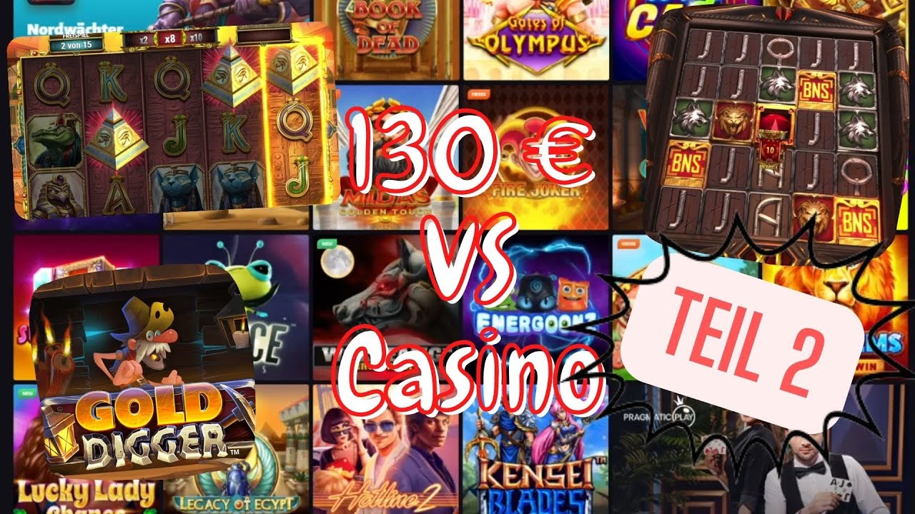 Online Casino Deutsch - Wie weit komme ich mit 130 € TEIL 2