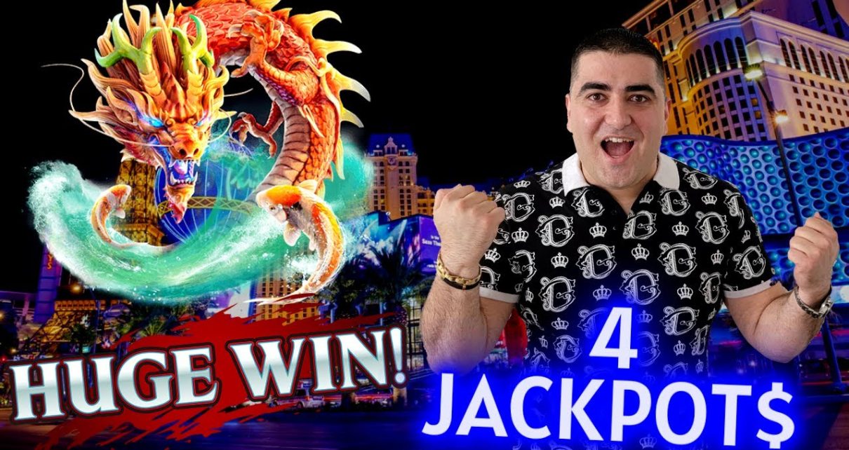 4 Handpay Jackpots On High Limit Slots – Winning Big Money At Casino