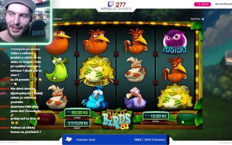 APOLLO GAMES ONLINE CASINO | BIRDS 81 | PTAČÍ JÍZDA | ZÁZNAM STREAMU #32