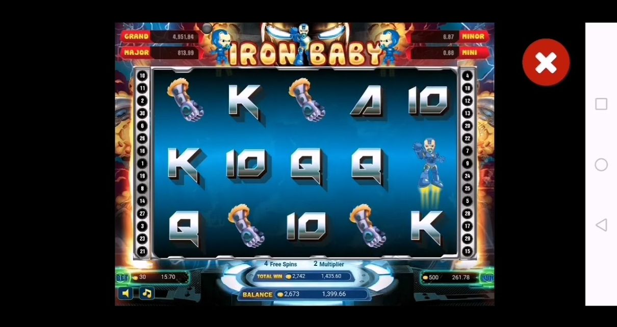 Alt online casino mayaman sa free spin si Iron Baby