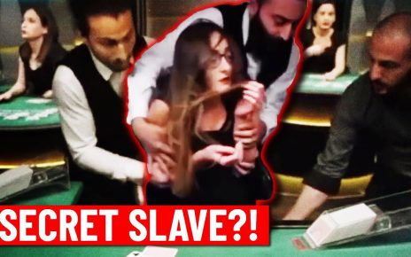 Are these casino girls secretly hired as SLAVES?!