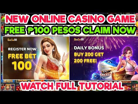 BETSO88 NEW ONLINE CASINO | MAY FREE ₱100 PESOS CLAIM at nowadays BILIS DIRECT GCASH PAYOUT ?? ..