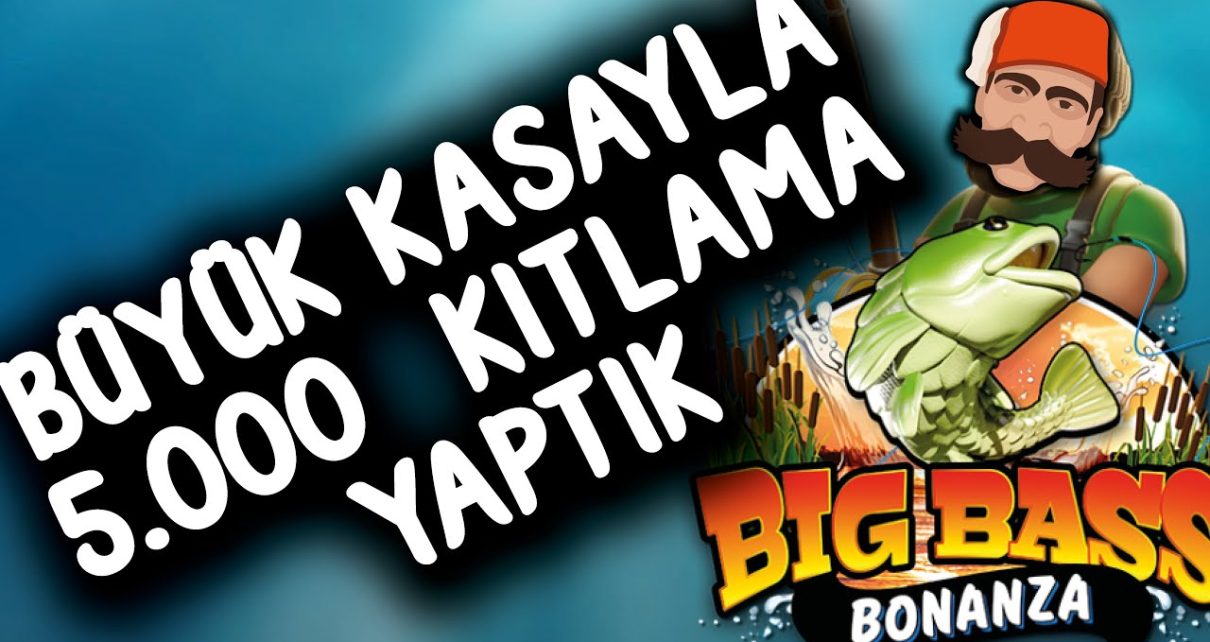 BİG BASS BONANZA OYUNUNDA BÜYÜK KASA İLE 5K KITLAMA YAPTIK #slotoyunları #casino