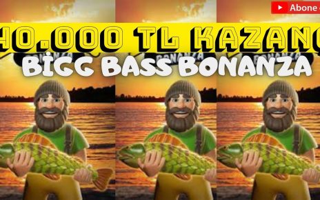 BİG BASS BONANZA * VARMISIN ARİF FARKI İLE 40.000 TL ?  KAZANÇ #Slot #Casino #Pragmatic #BigBass