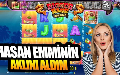 Bigger Bass Bonanza l Güzel Kazanç Kesenin Ağzını Açtı Sonunda l #slot #casino #slotoyunları