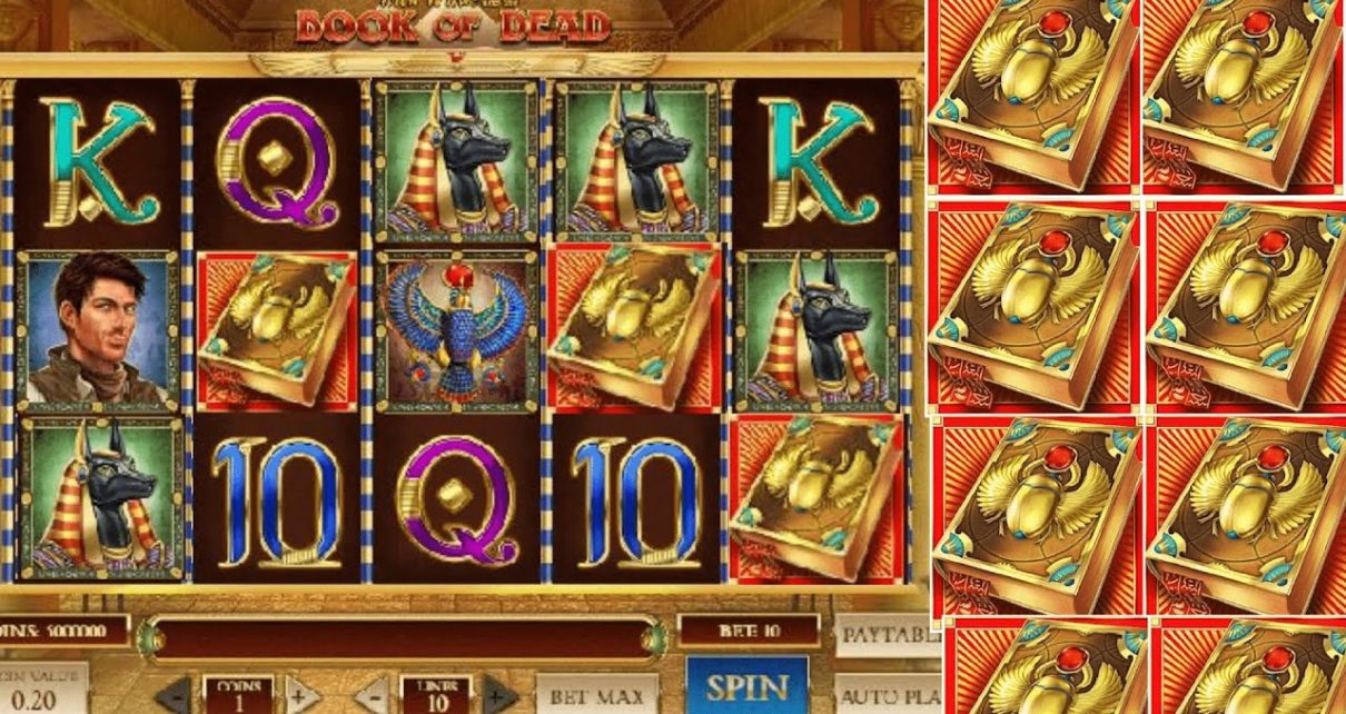 Book of Dead pusht uns nochmal hoch im Online Casino