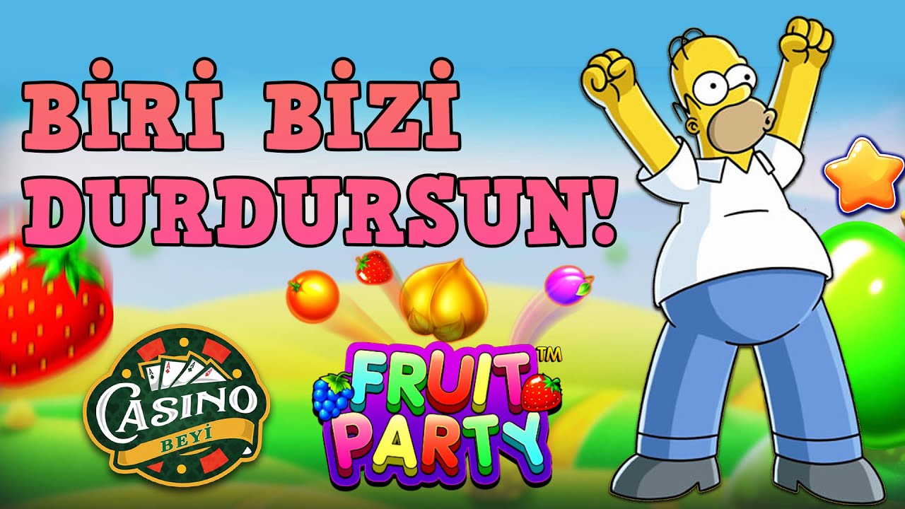 ?#ÇEKİLİŞ ?#FruitParty'de Jet Hızında Kazanç! - Casino Beyi #slot #casino #slotoyunları #slotvideo