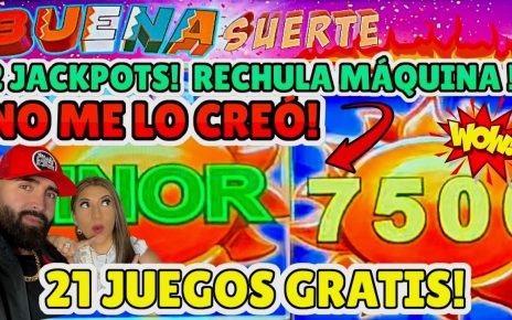 ☀️ CON SOLO 0 GANE 2 JACKPOTS EN LA MAQUINA DE BUENA SUERTE !