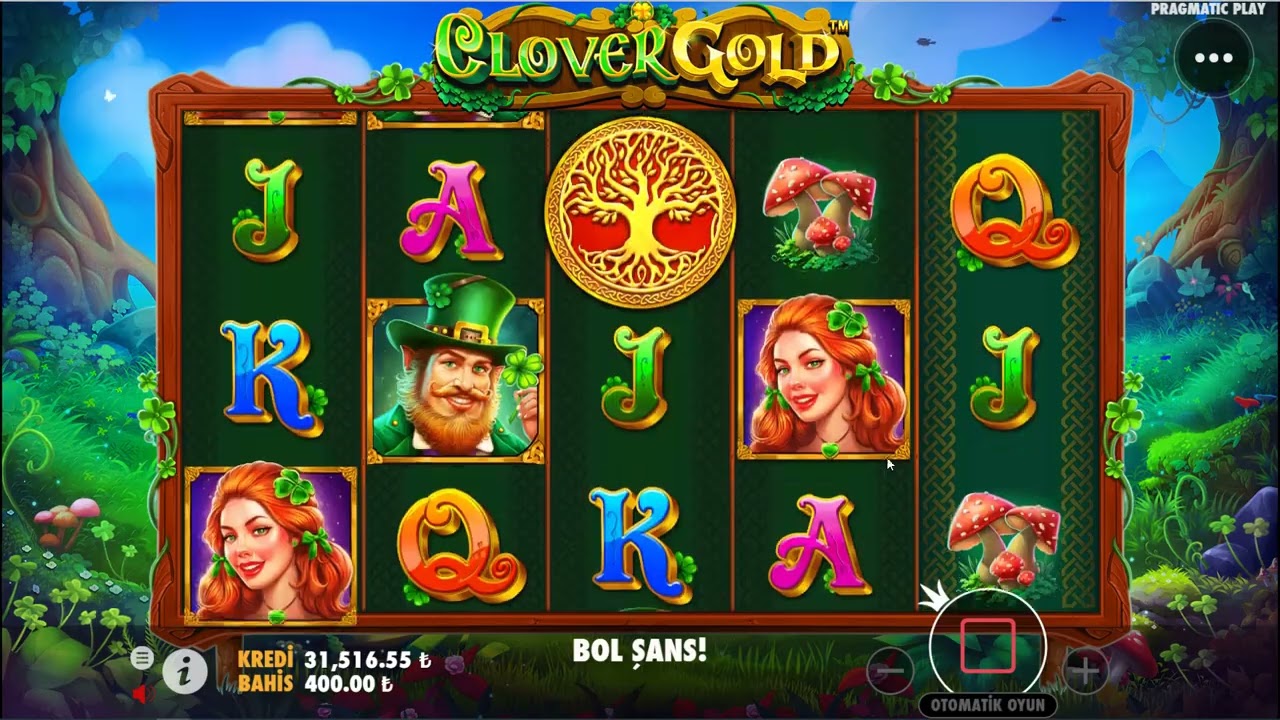 Clover Gold - Direkten Döndük , Güzel Kazandık Big Win. #casino #slot #pragmaticplay