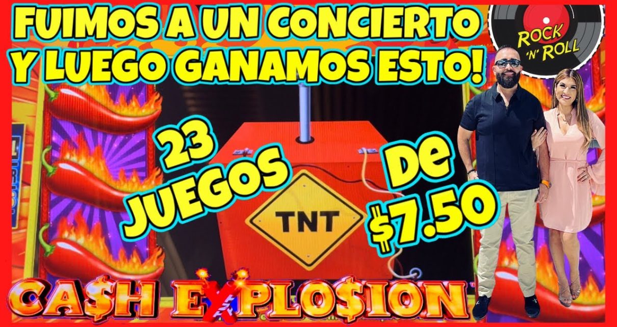 ? DESPUES DEL CONCIERTO PERRISIMAS 2022 GANAMOS EN EL CASINO EN LA MAQUINA CASH EXPLOSION ? ? DESPUES DEL CONCIERTO PERRISIMAS 2022 GANAMOS EN EL CASINO EN LA MAQUINA CASH EXPLOSION ?