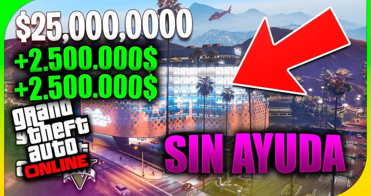 DINERO INFINITO GTA 5 ONLINE CASINO! Como GANAR DINERO en GTA 5 ONLINE! TODAS LAS PLATAFORMAS 2022