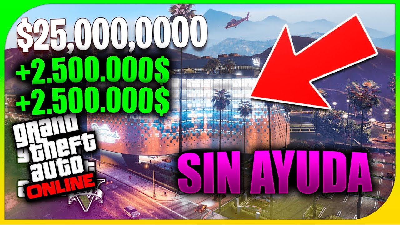 DINERO INFINITO GTA 5 ONLINE CASINO! Como GANAR DINERO en GTA 5 ONLINE! TODAS LAS PLATAFORMAS 2022