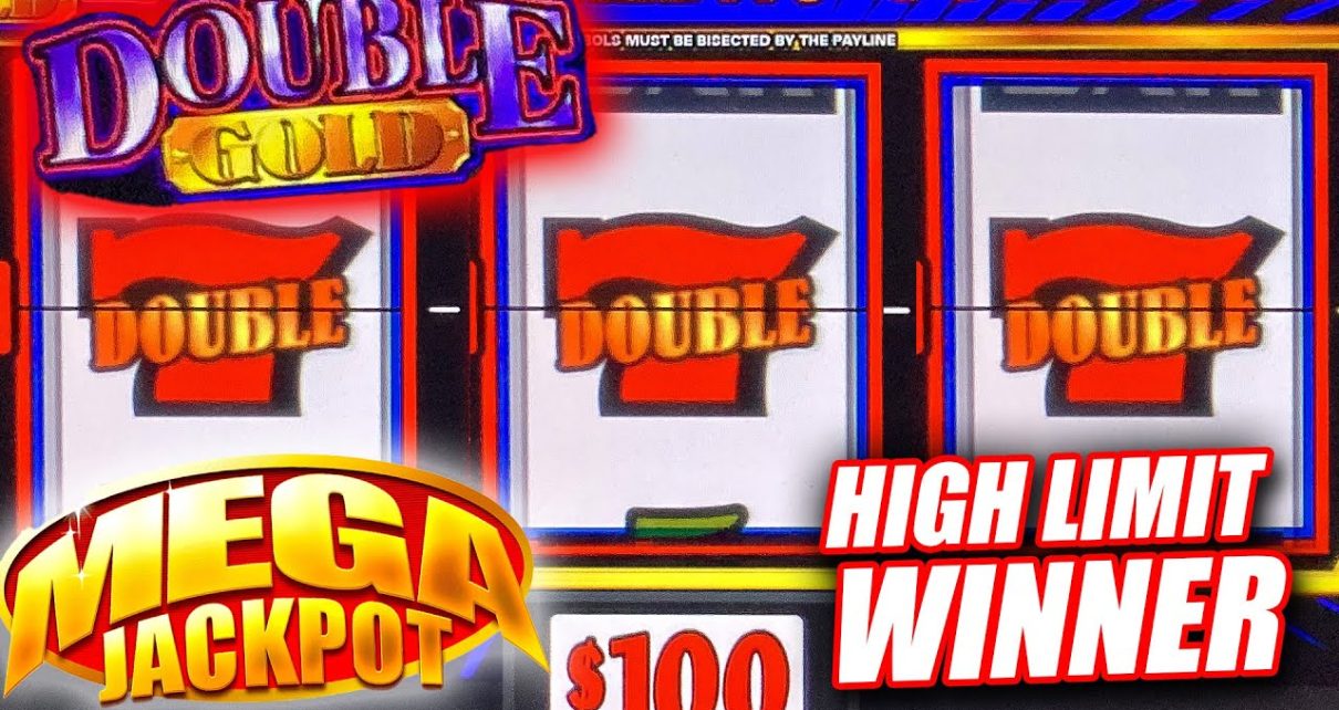 DOUBLE GOLD HIGH LIMIT SLOT WINNER ★ HUGE JACKPOTS ON CASINO SLOT MACHINE ★