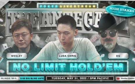 DQ!! Wesley!! Luda Chris!! JBoogs!! /5/100 Ante Game – Commentary by DGAF