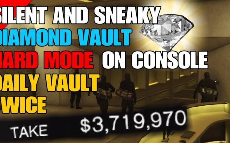 Diamond As Target On Console ,719,970 | Gta Online Diamond Casino Heist Silent And Sneaky Hard