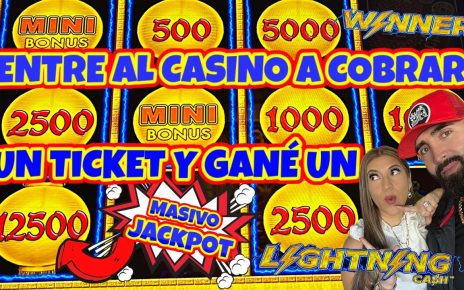 ? ENTRE AL CASINO A COBRAR UN TICKET Y GANE UN MASIVO JACKPOT ? MASIVAS CANTIDADES