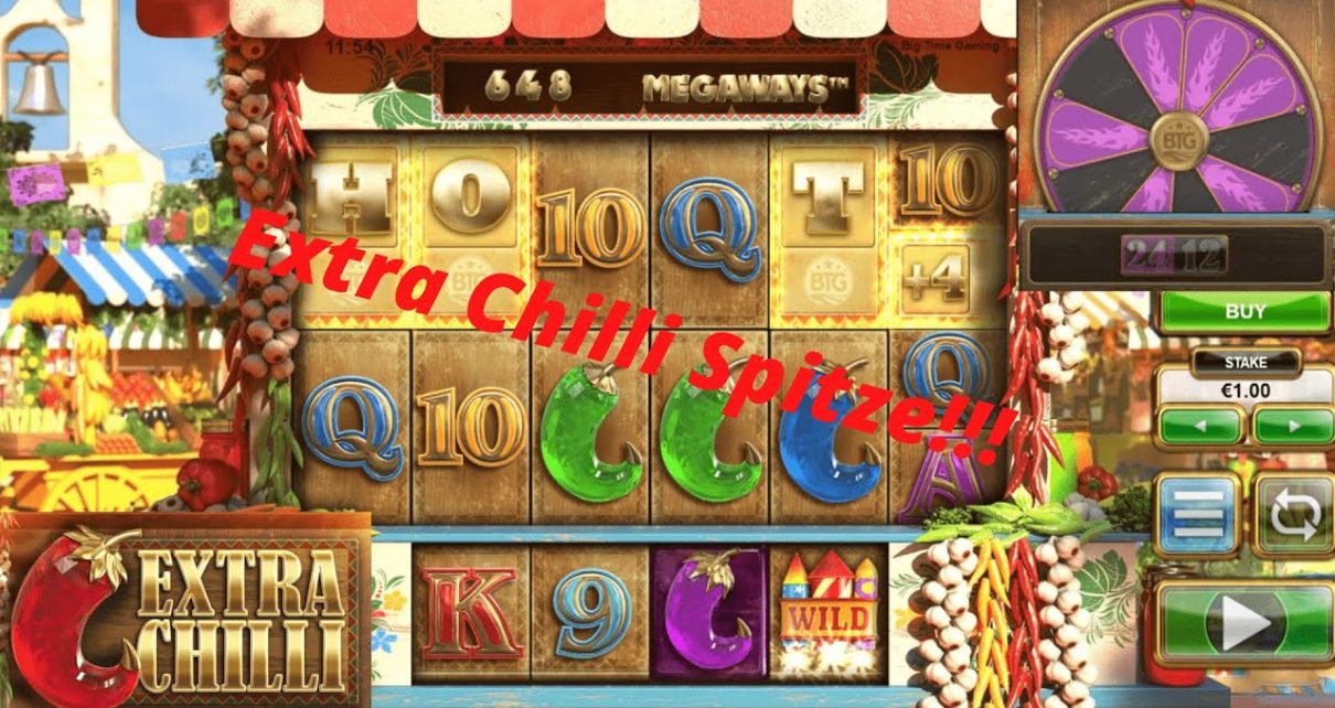 Extra Chilli gamblen bis zur Spitze im Online Casino