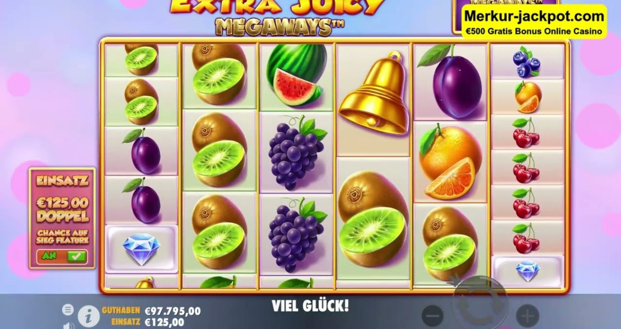 ??Extra Juicy Mega? Online Casino Deutsch Merkur Magie Automat Spielhalle Novoline Slots Spielothek