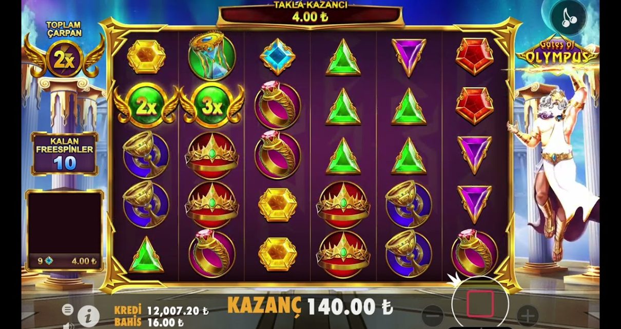 GATES OF OLYMPUS | DEDEDEN BİZE İLK ELDE 100X ARMAĞAN ? | #gatesofolmypus #slot #casino