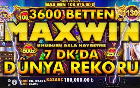 GATES OF OLYMPUS | Maxwin Büyük Kazanç Dünya Rekoru | #slot #casino #slotoyunları