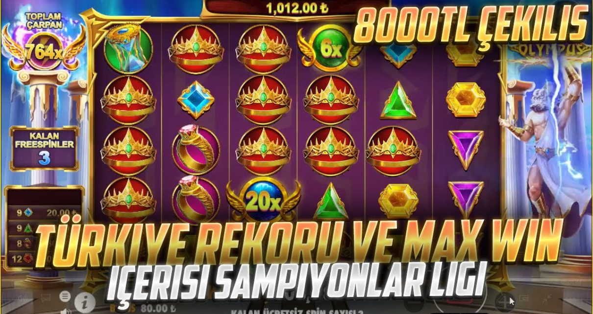 GATES OF OLYMPUS l TÜRKİYE REKORU YORUMLARA PAPARA??İÇERİSİ FENA??
