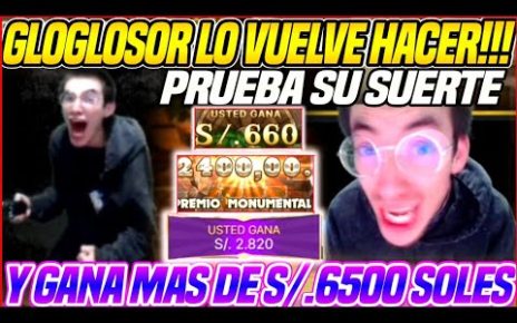 ?GLOGLOSOR NO LO PUEDE CREER?PRUEBA SU SUERTE EN EL CASINO Y TERMNA GANANDO MAS DE S/.6500 SOLES?