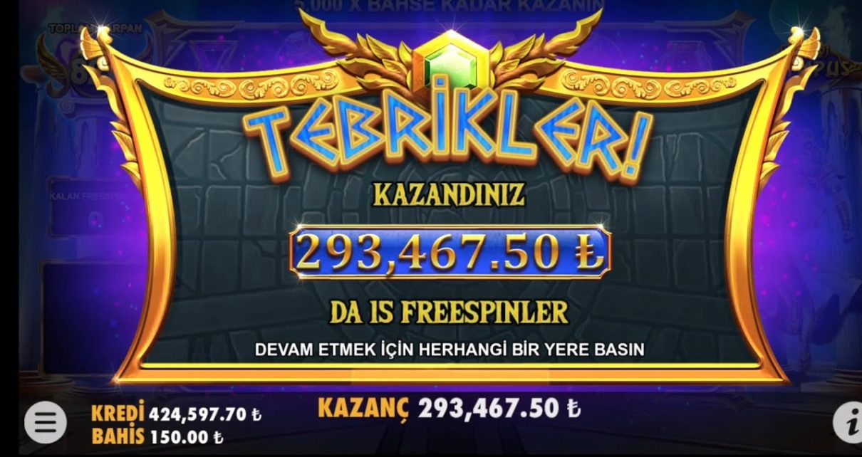 Gates Of Olympus | Dede'ye 292.000 Tokadı | Casino Slot