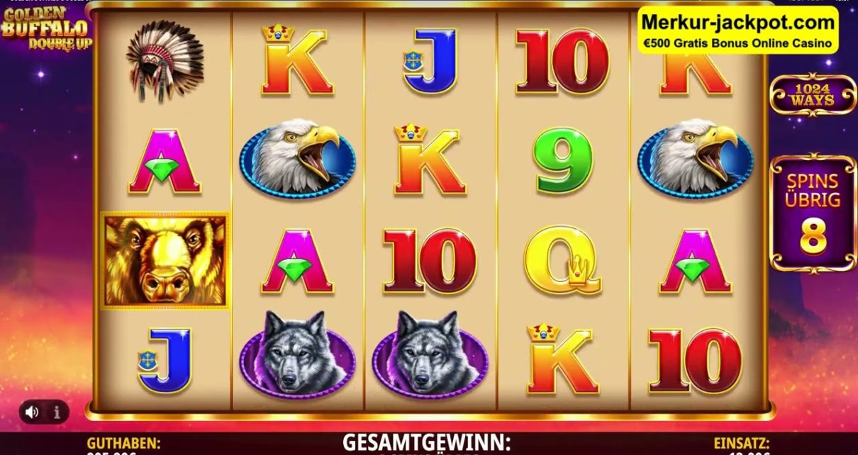 ??Golden Buffalo? Online Casino Deutsch Merkur Magie Automat Spielhalle Novoline Slots Spielothek