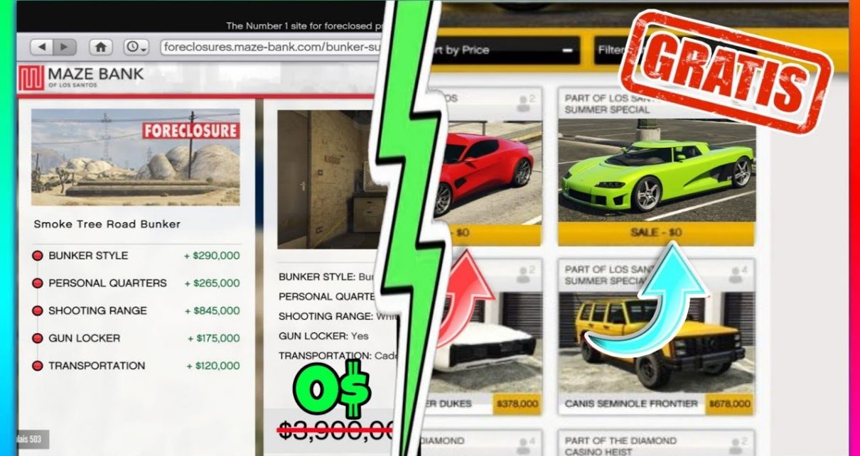 Gratis Immobilie, Kommandozentrale und 5 gratis Fahrzeuge in GTA ONLINE❗️Casino Autos und GTA Plus