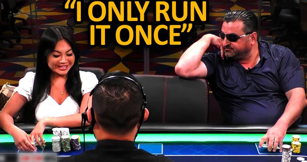 He LEFT The Room After This @Hustler Casino Live