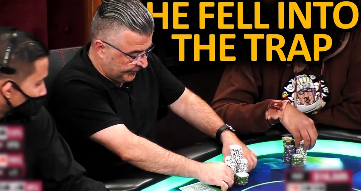 Henry Sets the PERFECT TRAP in a ,000 Pot @Hustler Casino Live