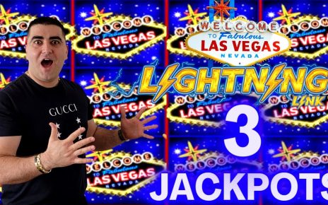 High Limit Lightning Link Slot 3 HANDPAY JACKPOTS – Live Slot Play At Casino