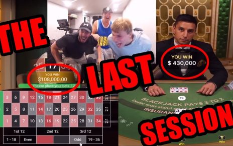 His LAST Session BEFORE Moving Is a WILD i !!  | Xposed BlackJack