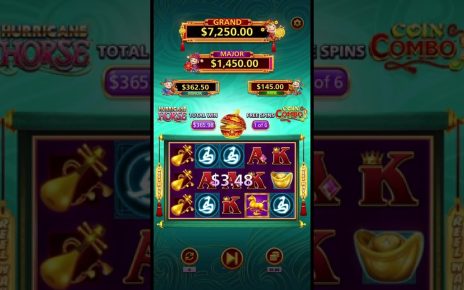 Hurricane Horse | Free Games | Big Win | .88 Bet | Huge Win | Online Casino | Fast Cash #shorts