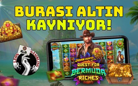 #JohnHunterBermudaRiches'ta Tertemiz Kazanç! – Leon Gambling #slotoyunları#slotvideoları#casino#slot