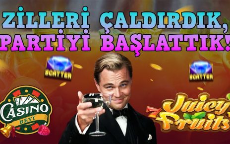 #JuicyFruits'te Yer Yerinden Oynadı! Casino Beyi #slot#casino#slotoyunları#slotvideo#slotvurgunları