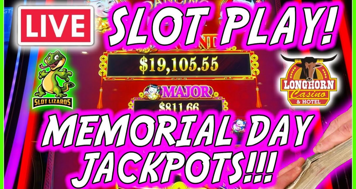 ? LIVE EPIC HUGE JACKPOTS MEMORIAL DAY SLOT PLAY! J'S SURPRISE THANK YOU TO ALL! AT LONGHORN CASINO! ? LIVE EPIC HUGE JACKPOTS MEMORIAL DAY SLOT PLAY! J'S SURPRISE THANK YOU TO ALL! AT LONGHORN CASINO!