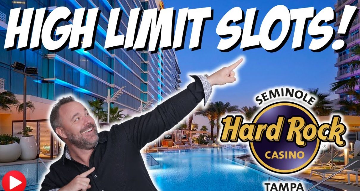 LIVE – High Limit Slots! – Seminole Hard stone Casino in Tampa!