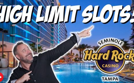 LIVE – High Limit Slots! – Seminole Hard stone Casino in Tampa!